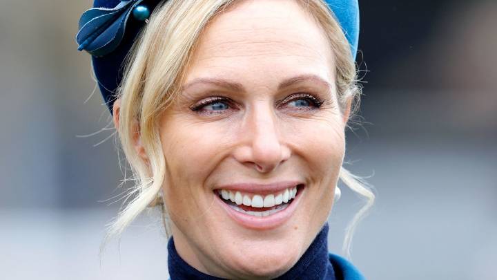 Zara Tindall's Veronica Beard velvet suit is the ultimate Christmas outfit