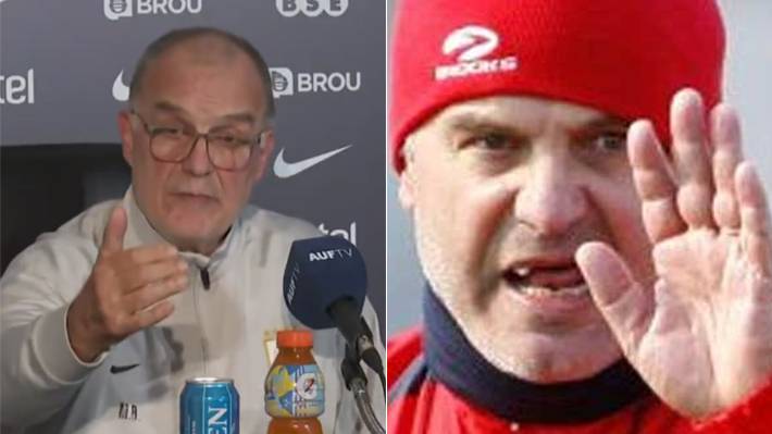 Dirigió una práctica sin dentadura y explotó... El lío que vivió Bielsa en Chile y que recordó en su bullada conferencia en Uruguay