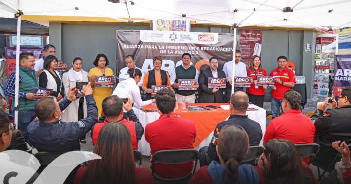 Impulsan “Arcos Naranja” contra la violencia de género en Cuautlancingo