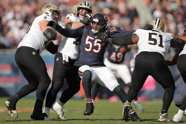 Bears lose DE Dayo Odeyingbo (Achilles) for rest of season