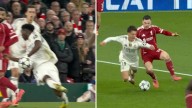 Polémica en las dos áreas: Liverpool y Real Madrid piden sendos penaltis por mano de Tchouaméni y derribo a Arda Güler