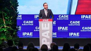 Presidente José Jerí anuncia shock de desburocratización y descentralización del presupuesto en CADE 2025