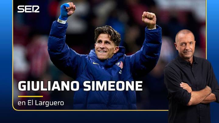 Giuliano Simeone, esta noche en 'El Larguero' con Carreño