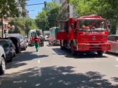 Tragedia en Caballito: se incendió un hotel familiar y murió un hombre