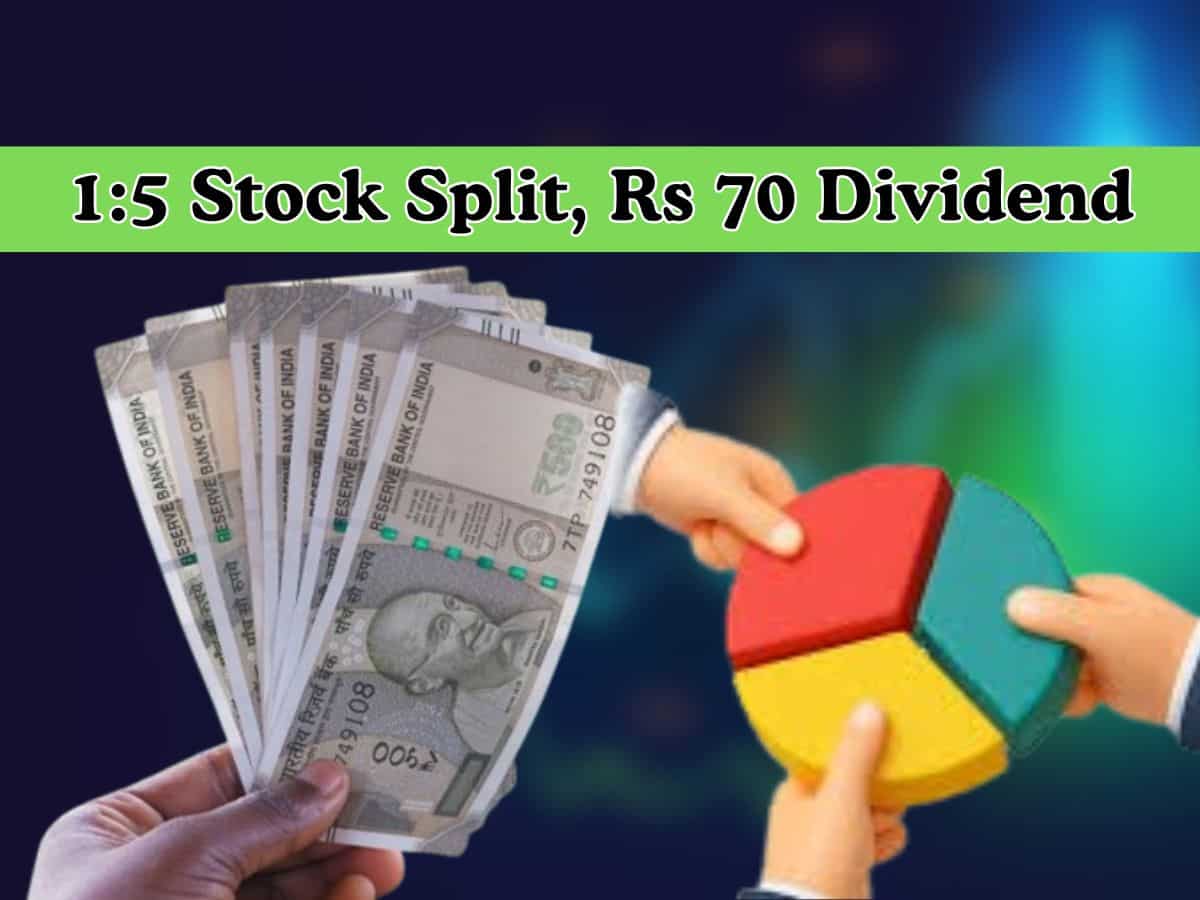 1:5 Stock Split, Rs 70 Dividend: This company announces double treat for investors