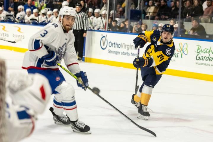 Admirals lose in OT as Wheeling rallies to sweep 2