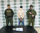 Captura en flagrancia en Páez, Boyacá