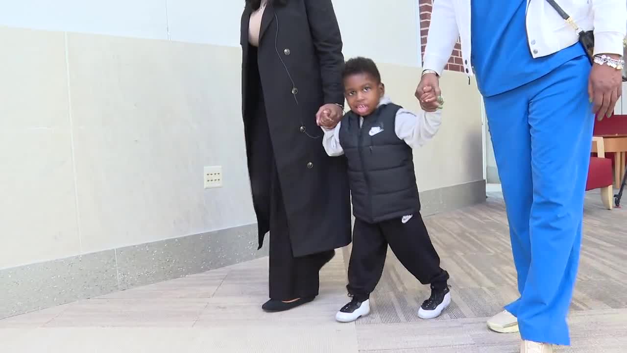 Three-year-old thriving after brain surgery for seizures: A look at advancements in treatment