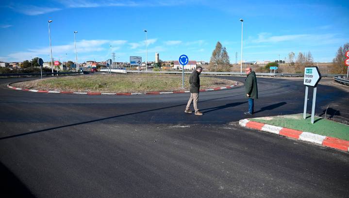 Reasfaltadas las avenidas de España y Béjar de Ciudad Rodrigo como parte de la renovación de accesos urbanos