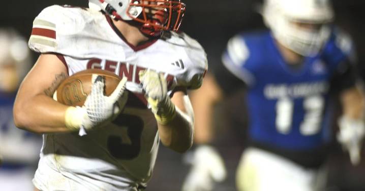 Peet closed Geneva football career with county player of the year honor