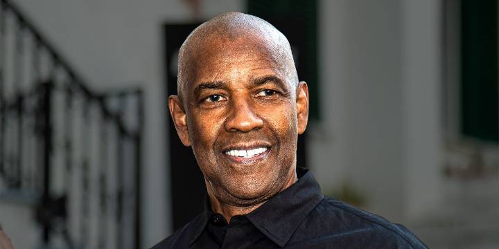 Denzel Washington Spotted on Set of Netflix's 'Here Comes the Flood' Sporting New Gray Hair Look