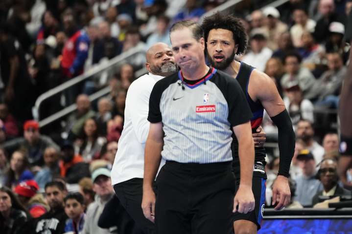 Pistons frustrated with inconsistent officiating, familiar referee against Magic