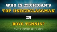 Who is Michigan’s top underclassmen in boys tennis?