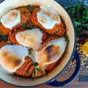 Alex Bala’s Candied Hasselback Sweet Potatoes Recipe