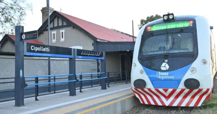 Suspenden el servicio del Tren del Valle entre Neuquén, Plottier y Cipolletti: los horarios afectados este martes