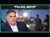 "I'm ICE, Boys," DHS Creep Says During Arrest