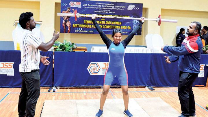 Inter-collegiate sports meet held at JSS STU
