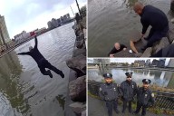 NYPD cops pulled teen girl from NYC River during heart