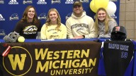 Harper Creek's Halverson signs to play softball at Western Michigan