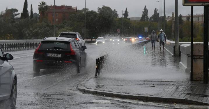 El paso de la borrasca Claudia por Córdoba en imágenes