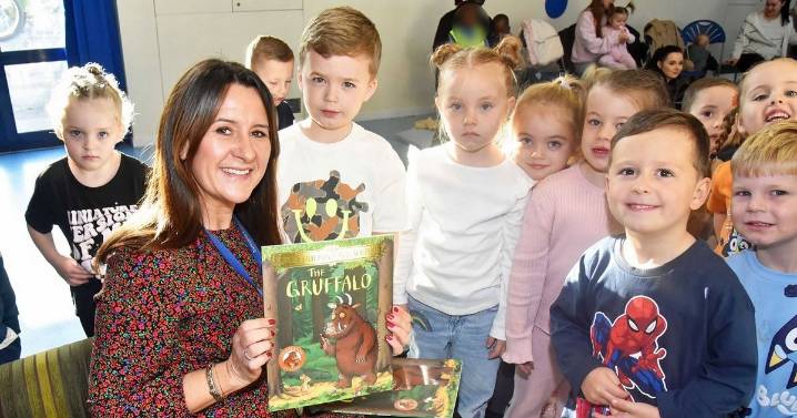 Gruffalo reading treat for young bookworms at Middlesbrough school