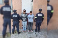 Capturan a dos hombres en Atizapán por portación ilegal de armas