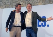 Feijóo y Mazón hablarán hoy con el futuro del presidente valenciano en el alero