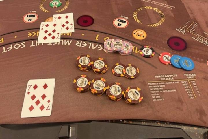 $169,607 blackjack jackpot hits at Caesars Palace on Las Vegas Strip