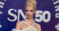 Anya Taylor-Joy's Minidress Is Winter Whites Done Right