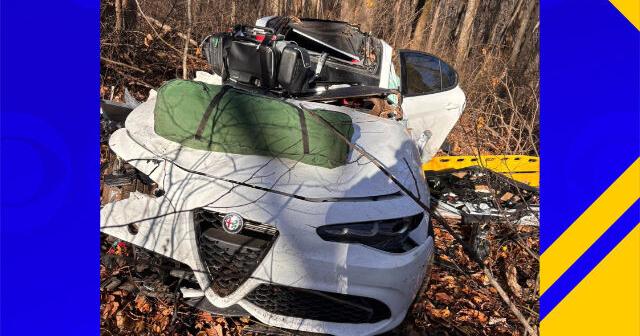 Three hurt in Skyline Drive crash