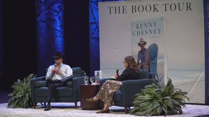 Knoxville native Kenny Chesney kicks tour for his first ever book at East Tennessee State University