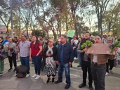 Ambientalistas marchan en contra del proyecto Ciudad de la Juventud en la capital