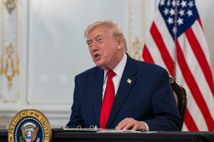 Ramping up pressure, Trump says Venezuela airspace should be considered closed