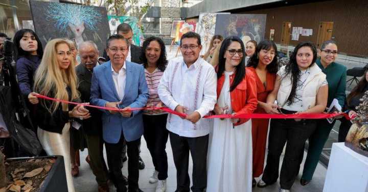 Inauguran en el Congreso la exposición La Matlazihua, de artistas aoxaqueños
