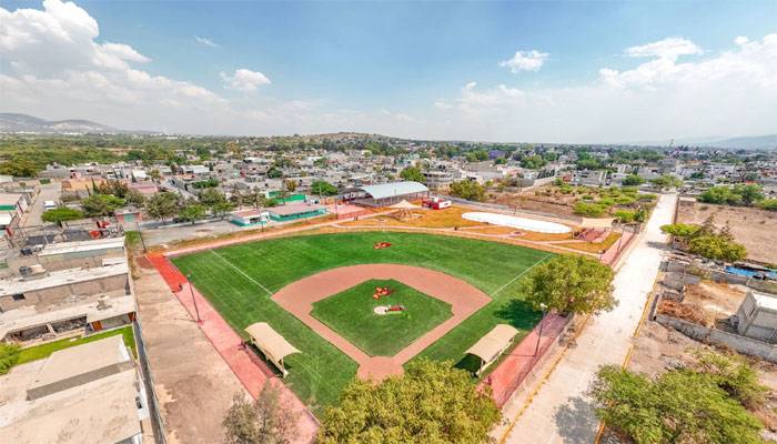 Rehabilitan el Centro Deportivo “Tolteca” en Apaxco