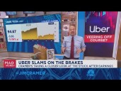 Growth is one of the best protections, Uber's growth is accelerating, says Jim Cramer