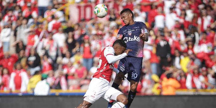 EN VIVO Santa Fe vs. Fortaleza, minuto a minuto de los cuadrangulares de la Liga BetPlay: duelo de bogotanos en El Campín