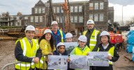 Brand new extension and refurb to Aberdeen's Ferryhill School as work underway