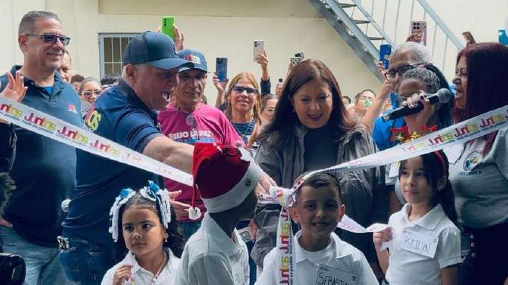 Juntos Todos Es Posible reinauguró U.E.D. Lorenzo Herrera Mendoza de Plan de Manzano