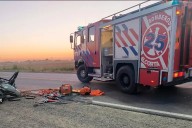 Murieron cinco personas tras choque frontal sobre el acceso a localidad santafesina