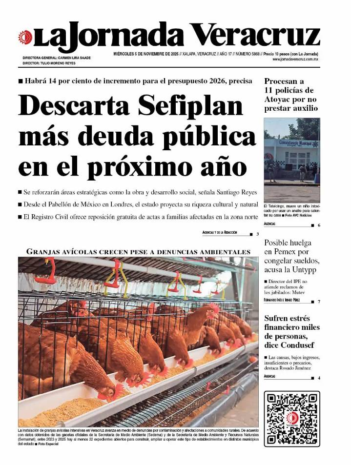 Portada del 5 de noviembre de 2025