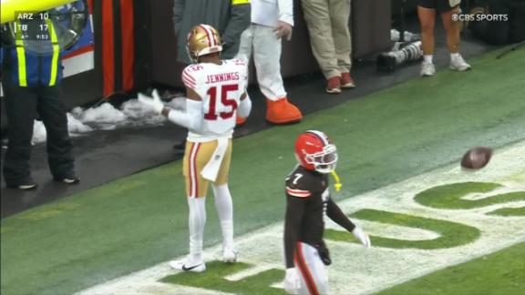 Brock Purdy leads 49ers to 26-8 victory over Browns, spoiling Shede...