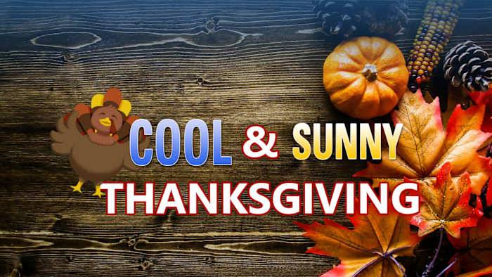 Layer-up Houston, it is a chilly start to Thanksgiving