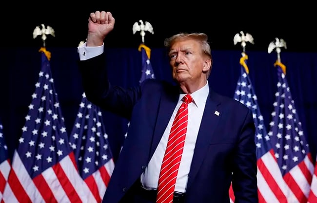 Apuestan a caída de aranceles de Trump; operaciones en línea