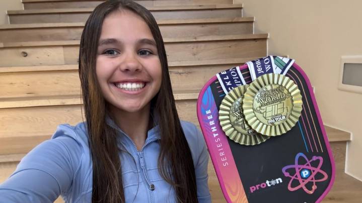 Valley 13-year-old taking pickleball world by storm, wins world championship