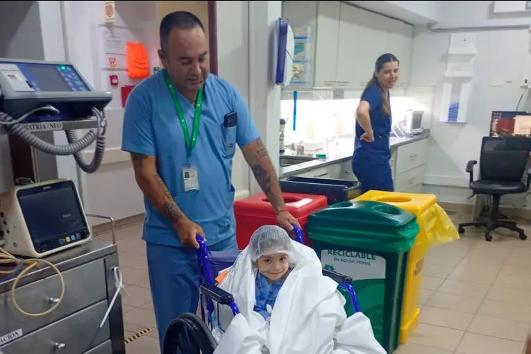 Esperanza de vida para Juani: niño entrerriano recibió un trasplante de riñón