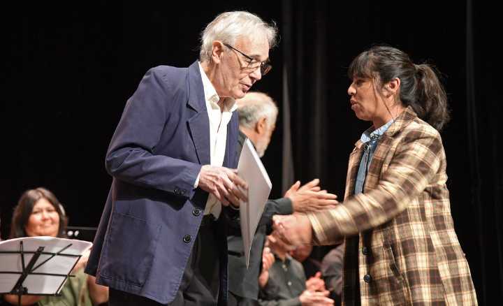 Un emotivo homenaje a Roberto Yacomuzzi