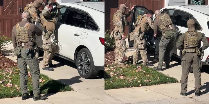 Video: Border Patrol appears to point gun through smashed car window before detaining woman in Charlotte