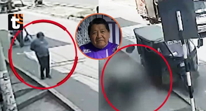 ¡Cámara captó el terrible accidente! Mototaxi fuera de control arrolla y mata a excanillita de 70 años en Puente Piedra José Espinoza murió tras ser embestido por una mototaxi que fue impulsada por un
