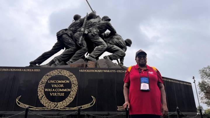 ‘Keep moving forward’: Marine veteran reflects on service, strength and gratitude